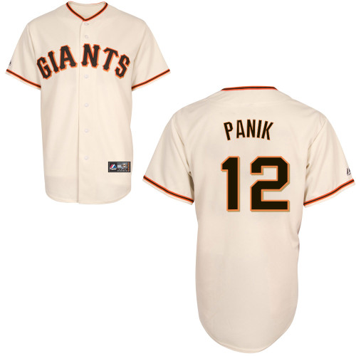 Joe Panik #12 Youth Baseball Jersey-San Francisco Giants Authentic Home White Cool Base MLB Jersey